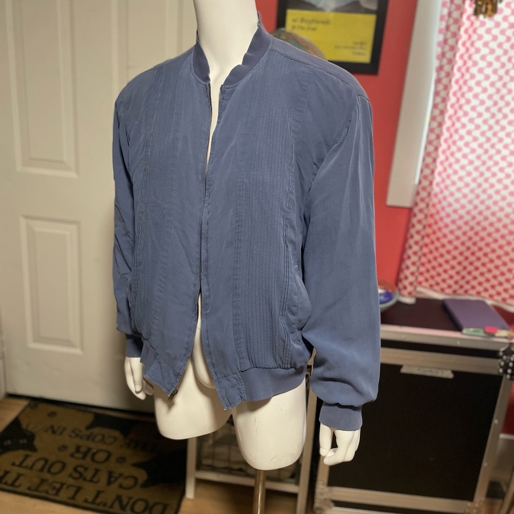 Scandia Woods 100% Silk Jacket (XL)